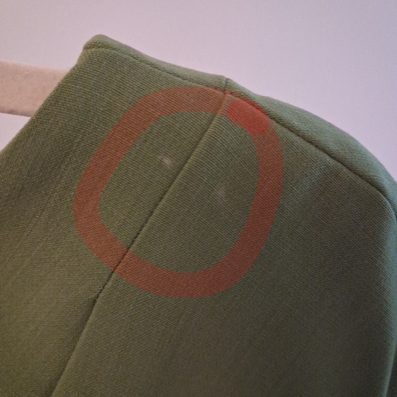 Max Mara Green Sheath Dress With Belt - Picture 3 of 15